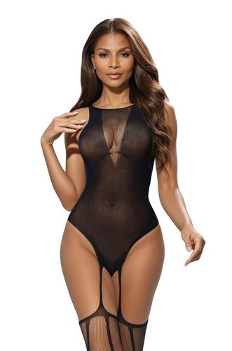 bodystocking softline 2040 transparentny czarny one size na Arena.pl