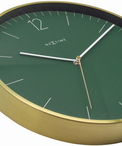 Zegar ścienny NeXtime Essential Gold 3252 GN na Arena.pl