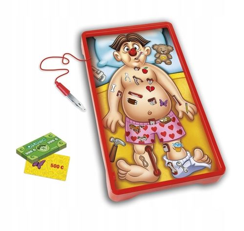 Prezent dla dziecka-Gra planszowa Operacja Nowa wersja(Gra Planszowa na Arena.pl