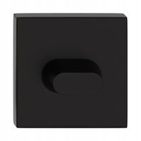 SZYLD DOLNY KWADRATOWY KOLOR CZARNY BLOKADA WC