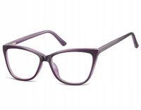 OPRAWKI Okulary Korekcyjne Kocie Zerówki damskie marki SUNOPTIC + GRATISY