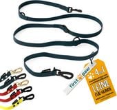 FIRSTPAW Smycz dla Psa Regulowana Wyściełana 2 m Ciemnozielona