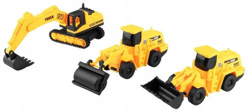 PIASEK KINETYCZNY PLAC BUDOWY ZESTAW W WALIZCE DŹWIG KOPARKA WALEC ZABAWKA na Arena.pl