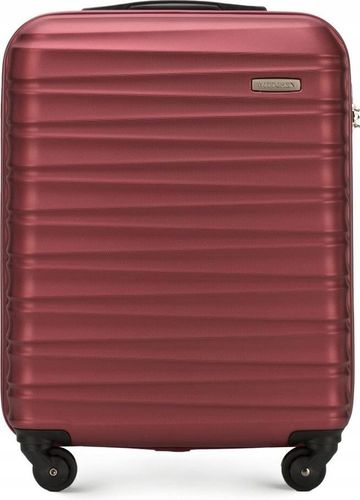 Nowoczesna Mała walizka WITTCHEN 56-3A-311 bordowa na Arena.pl