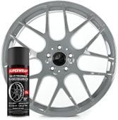 Folia Winylowa w Sprayu do Felg Szary Połysk 325 ml Usuwalna Guma