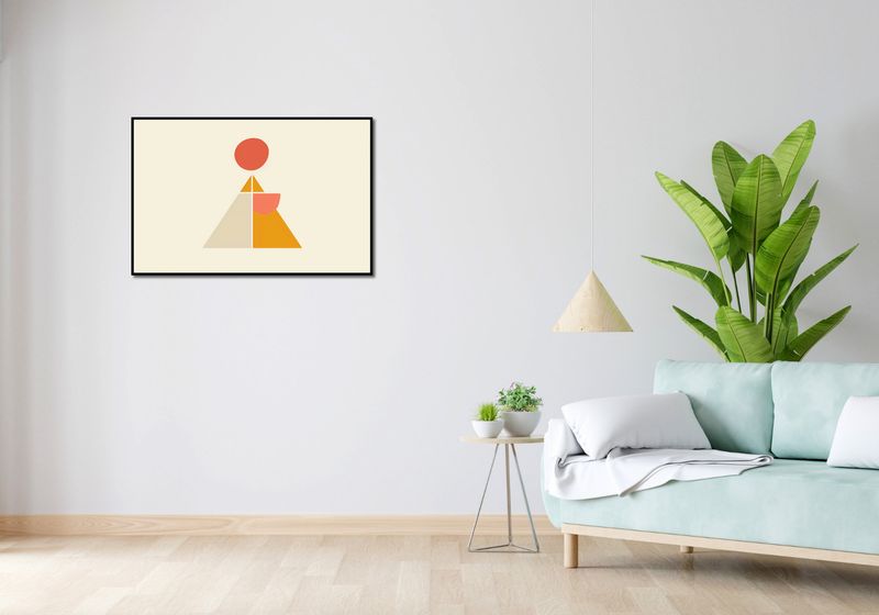 Plakat 91,5x60cm Piramida Równowagi zdjęcie 4