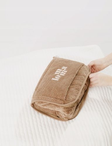 Koc podróżny 2w1 koc i poduszka w jednym do samolotu auta pociągu na Arena.pl