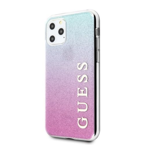 Guess GUHCN58PCUGLPBL iPhone 11 Pro różowo-niebieski/pink blue hard case na Arena.pl