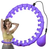 Hula hop z obciążeniem odchudzające do ćwiczeń masująca obręcz
