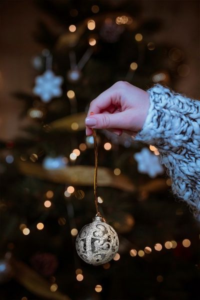 ZESTAW BOMBEK na Choinke 100szt Silver mix Bombki Choinkowe Świąteczne zdjęcie 2