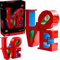 LEGO ART MIŁOŚĆ 31214 LEGO ART LOVE SZTUKA NAPIS - L O V E - WALENTYNKI
