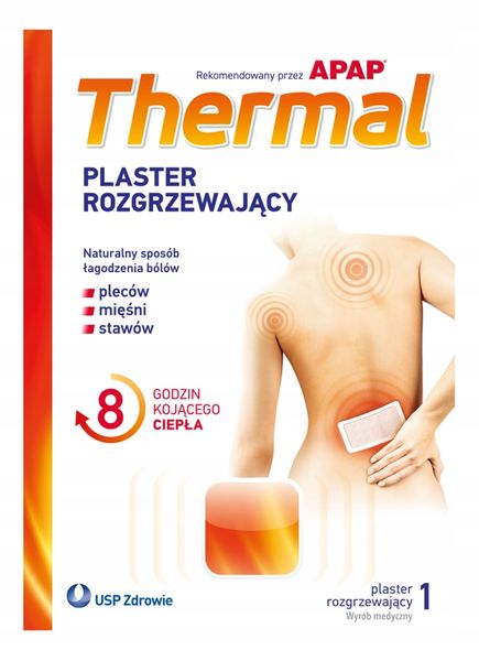 APAP THERMAL PLASTER ROZGRZEWAJĄCY 1 SZT zdjęcie 1