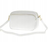 Laura Biaggi - torebka listonoszka skóra naturalna biały TS 04-291