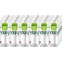 Yabu Natural energy drink o smaku jabłkowym bez cukru 250ml x 24