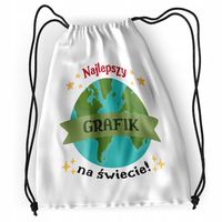 Plecak Sportowy Szkolny Dla Grafika Worek Torba Z Nadrukiem Ze Zdjęciem