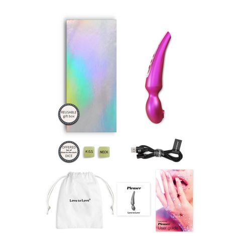 pleaser - iridescent berry na Arena.pl