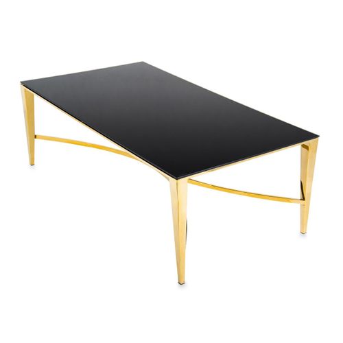 Stolik kawowy Rays Gold Black na Arena.pl