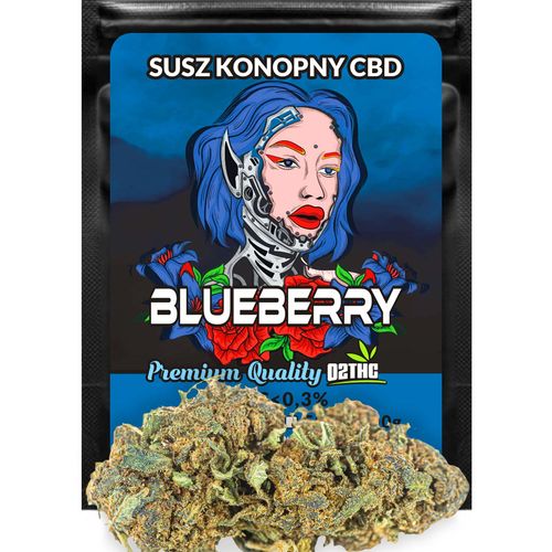 Susz konopny CBD | BLUEBERRY | 1000 g na Arena.pl
