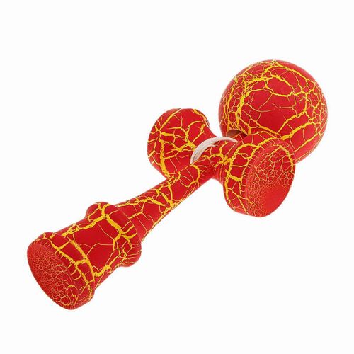 KENDAMA Drewniana czerwono-zółta na Arena.pl