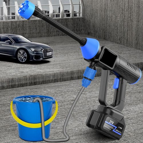 MYJKA CIŚNIENIOWA AKUMULATOROWA 21V 30BAR 15000mAh ZESTAW LCD na Arena.pl