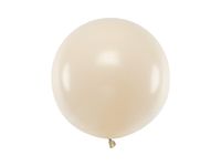 Balon pastelowy nude alabaster beżowy 60cm