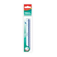 linijka plastikowa keyroad 15cm transparentna 5395