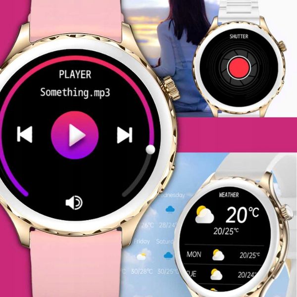 Smartwatch niktrade 8401 srebrny zdjęcie 14