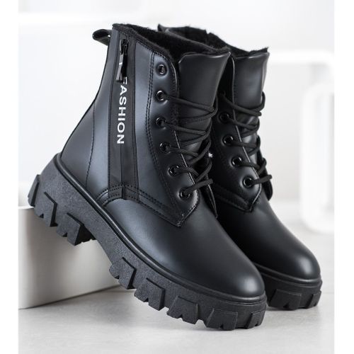 Modne Czarne Trapery r.41 na Arena.pl