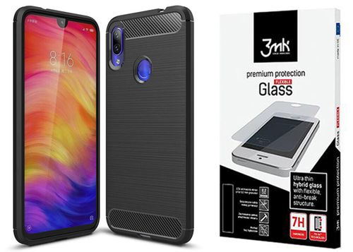 Xiaomi Redmi Note 7 Etui Case Slim Armor Szkło 3MK na Arena.pl