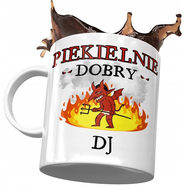 Kubek Dla Dja Piekielnie Dobry Prezent Urodziny Z Nadrukiem Ze Zdjęciem zdjęcie 1