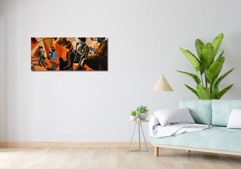 Obraz 100x40cm Przestrzeń Do Dialogu zdjęcie 2