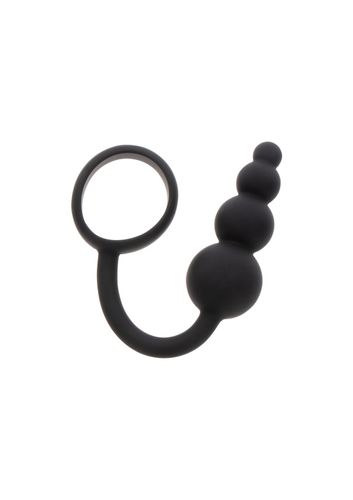 anal snake plug & penis ring black na Arena.pl