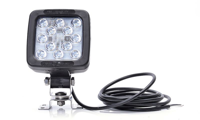 Lampa LED robocza z wyłącznikiem 12LED W82 (692) zdjęcie 2