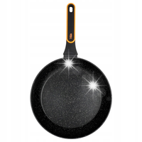 PATELNIA GRANITOWA 28 CM POWŁOKA NIEPRZYWIERAJĄCA NON-STICK INDUKCJA