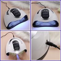 LAMPA UV X10 Mocna Lampa Do Paznokci Hybryd Żeli UV LED Sun x10 Max LCD