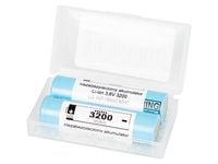 Akumulator 18650 li-ion LG 3200mAh 10A 3,6V + BOX 2szt