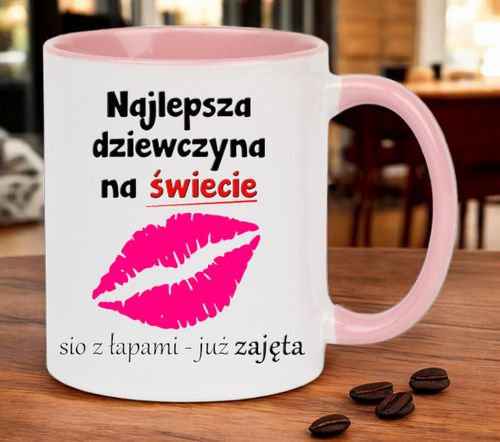 KUBEK Z NADRUKIEM PREZENT DLA KOLEŻANKI DZIEWCZYNY ŻONY MAMY DZIEŃ KOBIET na Arena.pl