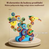 DLA DZIECI ZĘBATKOWE KLOCKI