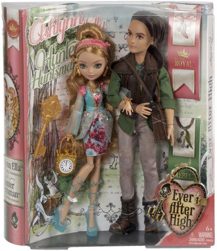 Mattel Ever After High Dwupak Ashlynn i Hunter na Arena.pl
