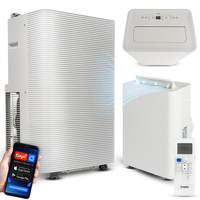 KLIMATYZATOR PRZENOŚNY 3500W CICHY 3,5KW 32m2 PILOT + WiFi AKCESORIA CRONOS