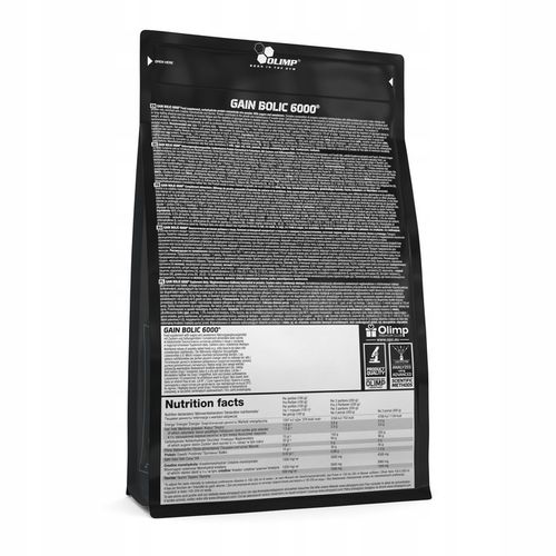 OLIMP GAIN BOLIC 6000 2000g CZEKOLADA MASA GAINER na Arena.pl
