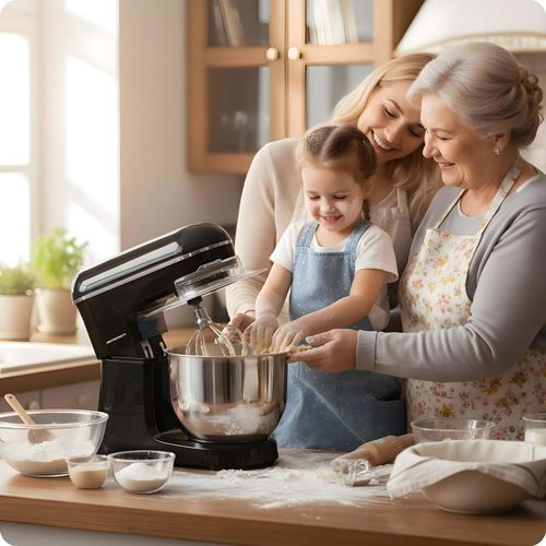 Robot kuchenny planetarny mikser 3w1 6l Berdsen 1400 W BD-756 na Arena.pl