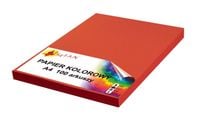 papier kolorowy a4 80g czerwony ceglasty 100 arkuszy