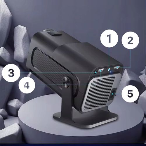 Projektor LED Alwtniet Hy320 mini czarny na Arena.pl