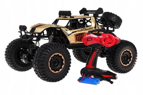SAMOCHÓD AUTO RC AKUMULATOR TERENOWY ROCK Crawler 4x4 Sterowany Pilot DUŻY na Arena.pl