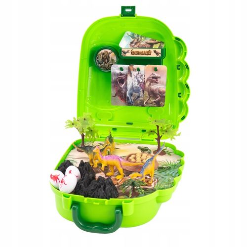 Zestaw Dinozaury w Plecaku - Przenośny Świat Dinozaurów na Arena.pl