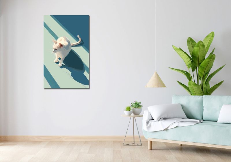 Obraz 60x100cm Kocia Persona zdjęcie 2