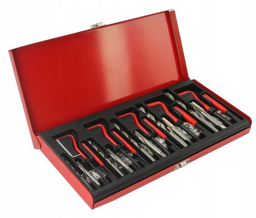 ZESTAW NAPRAWCZY GWINTÓW NAPRAWY GWINTU M5-M12 131 na Arena.pl