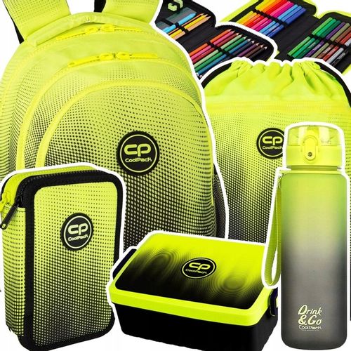 CoolPack plecak szkolny 1-3 klasa tornister Gradient Lemon zestaw na Arena.pl