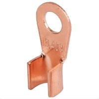 Konektor oczkowy miedziany zaciskany 40A 6.3mm